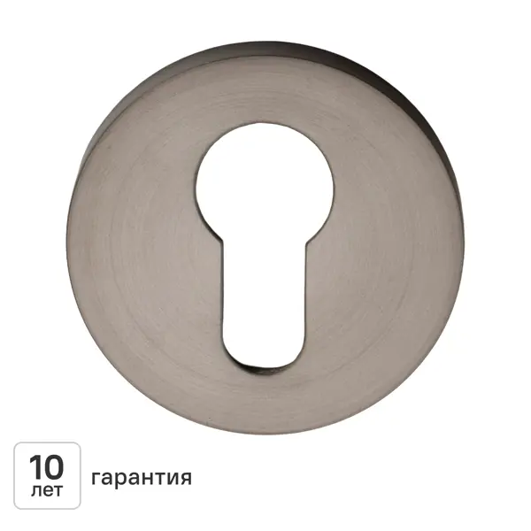 Накладка на замочную скважину KREAFORTA SC-R2 51.6 мм цвет графит
