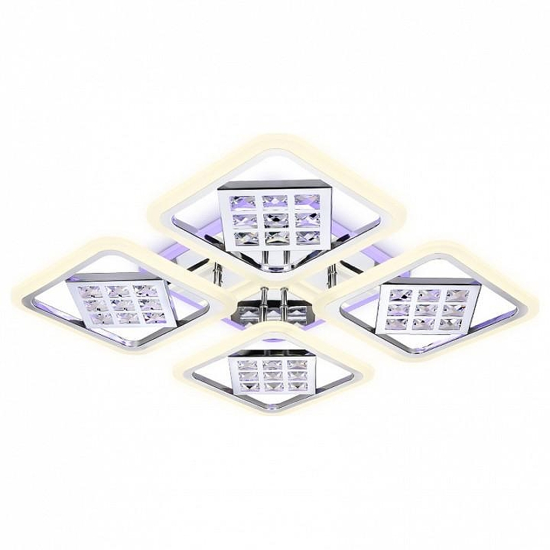 Накладной светильник Ambrella Light FA FA288 цвет плафона/подвески Белый, Прозрачный, цвет арматуры Белый