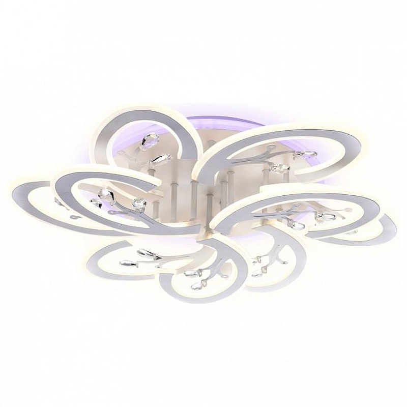 Накладной светильник Ambrella Light FA FA513 цвет плафона/подвески Белый, Прозрачный, цвет арматуры Белый