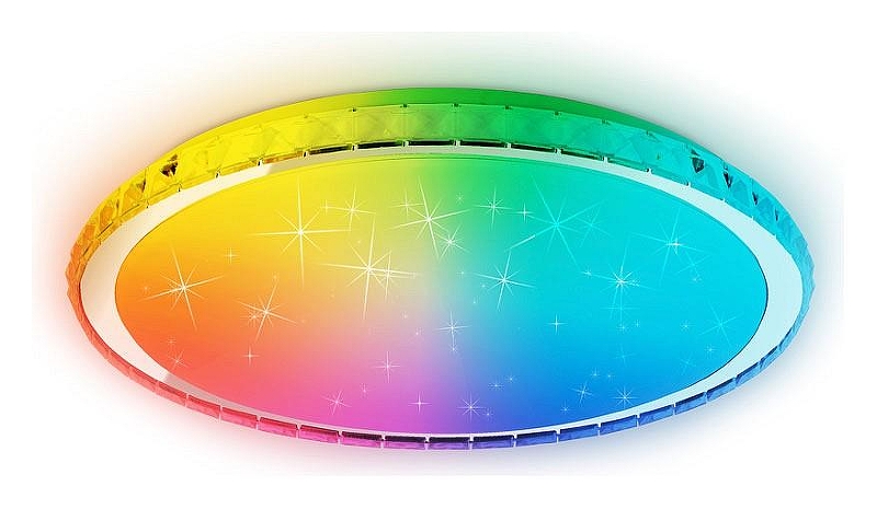 Накладной светильник Ambrella Light FF FF501 цвет плафона/подвески Белый, Прозрачный, цвет арматуры Хром