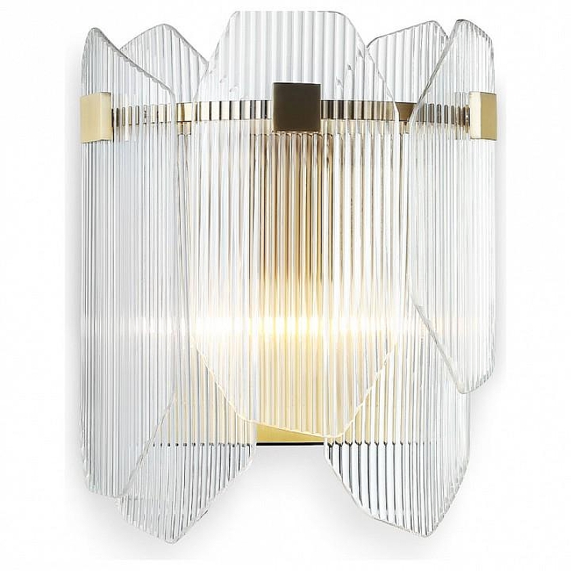 Накладной светильник Ambrella Light LH LH31257 цвет плафона/подвески Прозрачный, цвет арматуры Латунь