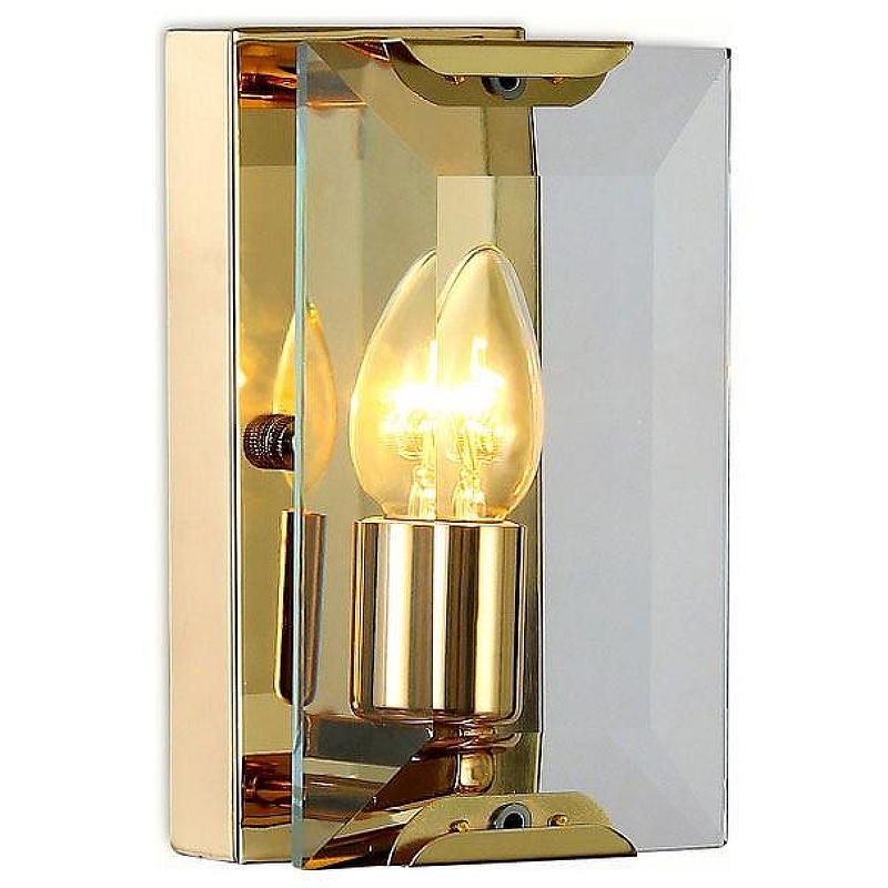 Накладной светильник Ambrella Light TR TR5157 цвет плафона/подвески Прозрачный, цвет арматуры Золото