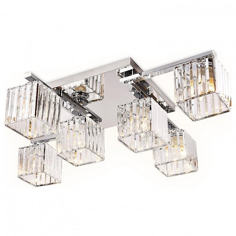 Накладной светильник Ambrella Light TR TR5215 цвет плафона/подвески Прозрачный, цвет арматуры Хром