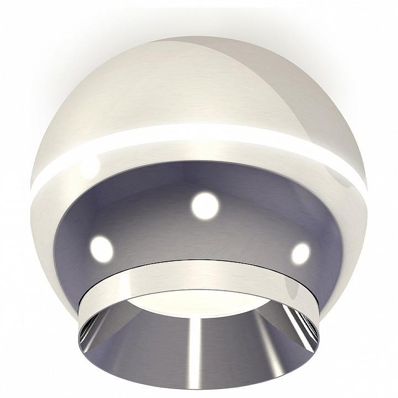 Накладной светильник Ambrella Light XS XS1104002 цвет плафона/подвески Серебро, цвет арматуры Серебро