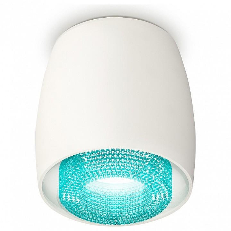 Накладной светильник Ambrella Light XS XS1141023 цвет плафона/подвески Голубой, цвет арматуры Белый
