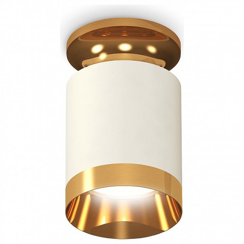 Накладной светильник Ambrella Light XS XS6301180 цвет плафона/подвески Белый, Золото, цвет арматуры Золото