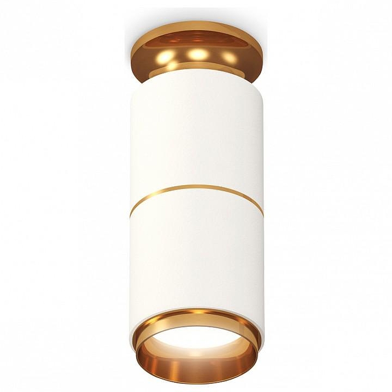 Накладной светильник Ambrella Light XS XS6301260 цвет плафона/подвески Белый, Золото, цвет арматуры Золото