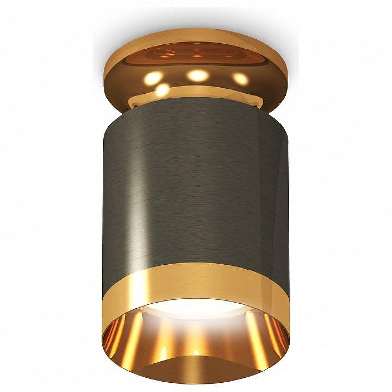 Накладной светильник Ambrella Light XS XS6303140 цвет плафона/подвески Черный, Золото, цвет арматуры Золото