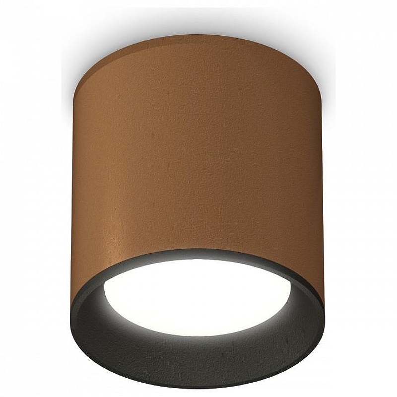Накладной светильник Ambrella Light XS XS6304001 цвет плафона/подвески Коричневый, Черный, цвет арматуры Коричневый