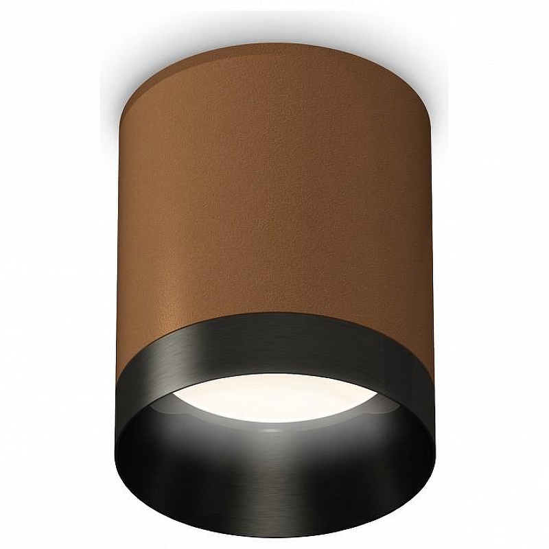 Накладной светильник Ambrella Light XS XS6304010 цвет плафона/подвески Коричневый, Черный, цвет арматуры Коричневый