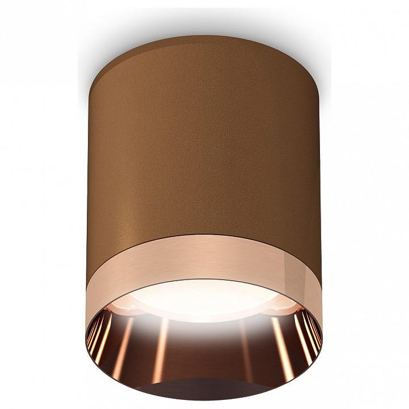 Накладной светильник Ambrella Light XS XS6304012 цвет плафона/подвески Бронза, Коричневый, цвет арматуры Коричневый