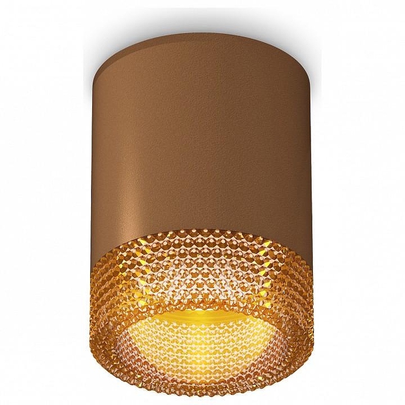 Накладной светильник Ambrella Light XS XS6304020 цвет плафона/подвески Коричневый, цвет арматуры Коричневый