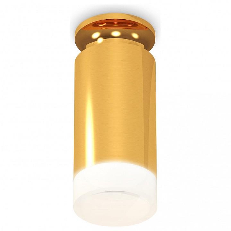 Накладной светильник Ambrella Light XS XS6327082 цвет плафона/подвески Белый, Золото, цвет арматуры Золото
