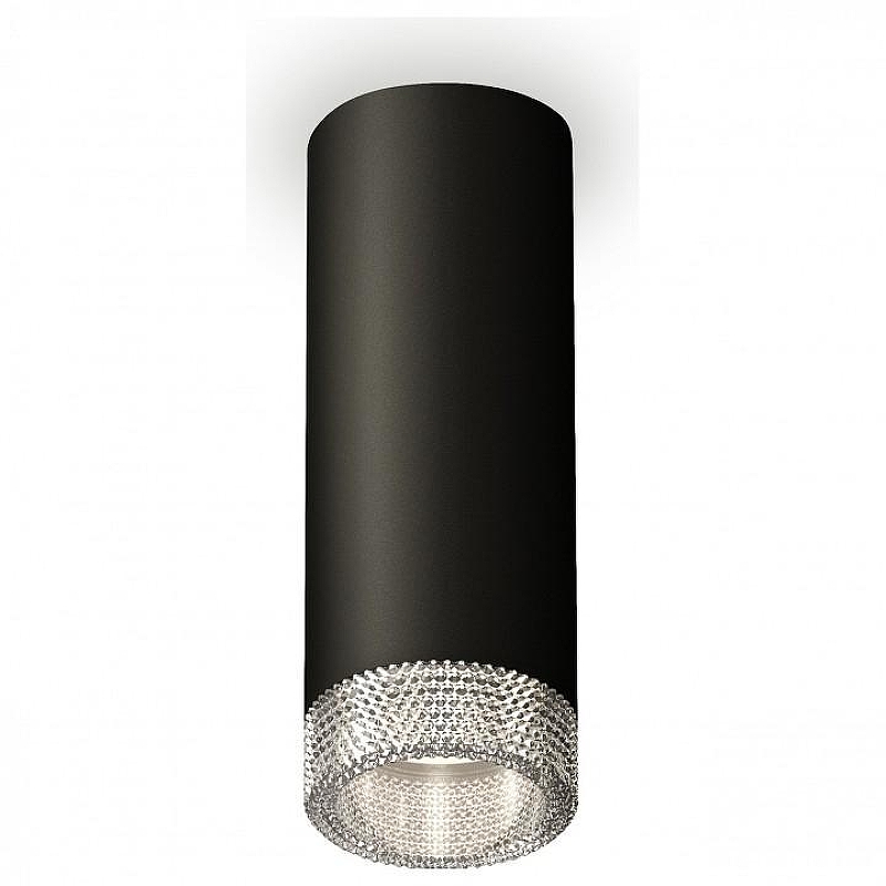 Накладной светильник Ambrella Light XS XS6343020 цвет плафона/подвески Прозрачный, Хром, цвет арматуры Черный