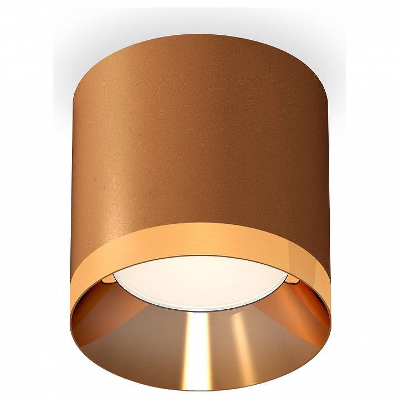 Накладной светильник Ambrella Light XS XS7404010 цвет плафона/подвески Золото, Коричневый, цвет арматуры Коричневый