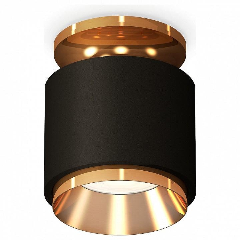 Накладной светильник Ambrella Light XS XS7511120 цвет плафона/подвески Черный, Золото, цвет арматуры Золото