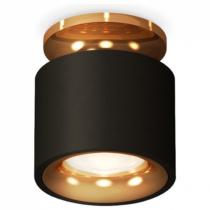 Накладной светильник Ambrella Light XS XS7511121 цвет плафона/подвески Черный, Золото, цвет арматуры Золото