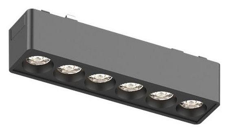 Накладной светильник Aployt Magnetic track 48 APL.0100.00.06 цвет плафона/подвески Черный, цвет арматуры Черный