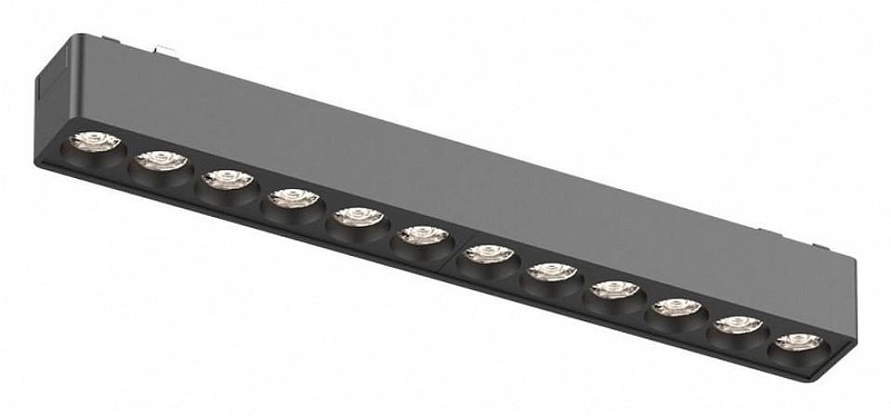 Накладной светильник Aployt Magnetic track 48 APL.0100.00.12 цвет плафона/подвески Черный, цвет арматуры Черный
