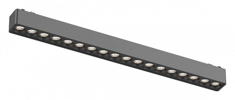 Накладной светильник Aployt Magnetic track 48 APL.0100.00.18 цвет плафона/подвески Черный, цвет арматуры Черный