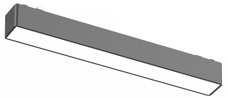 Накладной светильник Aployt Magnetic track 48 APL.0101.00.10 цвет плафона/подвески Белый, Черный, цвет арматуры Черный