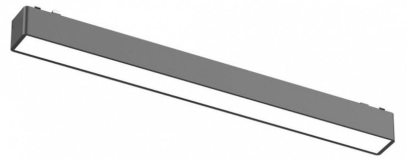 Накладной светильник Aployt Magnetic track 48 APL.0101.00.12 цвет плафона/подвески Белый, Черный, цвет арматуры Черный