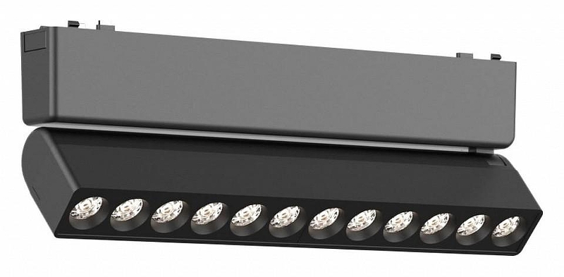 Накладной светильник Aployt Magnetic track 48 APL.0102.00.12 цвет плафона/подвески Черный, цвет арматуры Черный