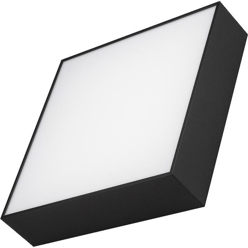 Накладной светильник Arlight Quadro 034792 цвет плафона/подвески Белый, цвет арматуры Черный