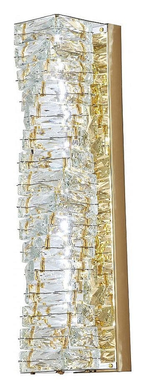 Накладной светильник Arte Milano AM-0011 2152B.D110.H500.LED.5 G цвет плафона/подвески Прозрачный, цвет арматуры Золото