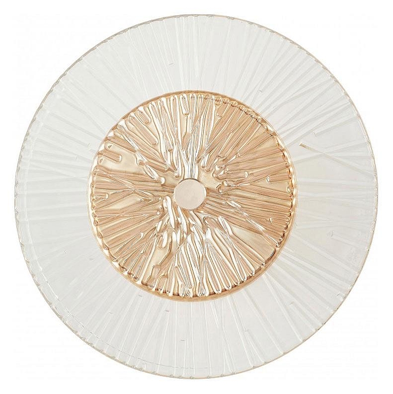 Накладной светильник Arte Milano AM-1252B 1.1252B.D150.H150.LED G цвет плафона/подвески Прозрачный, Шампань, цвет арматуры Золото
