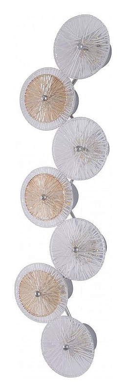 Накладной светильник Arte Milano AM-1252B 7.1252B.D250.H800.LED Ni цвет плафона/подвески Прозрачный, Шампань, цвет арматуры Никель