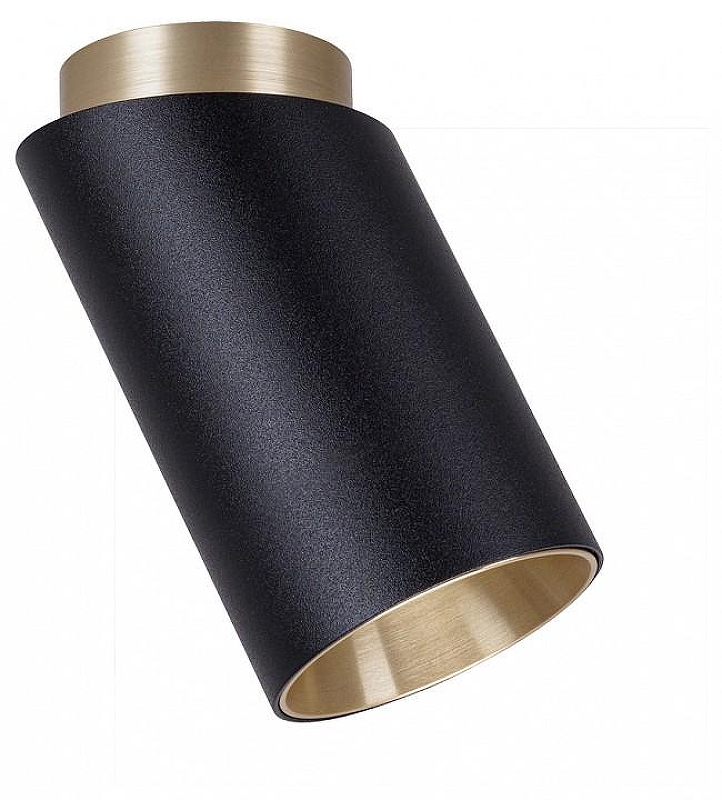 Накладной светильник Artelamp Cone A5360PL-1BK цвет плафона/подвески Черный, цвет арматуры Золото