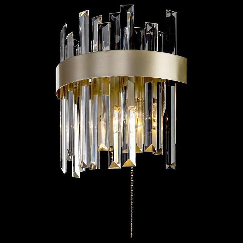 Накладной светильник Citilux Лаура CL301422 цвет плафона/подвески Прозрачный, цвет арматуры Бежевый