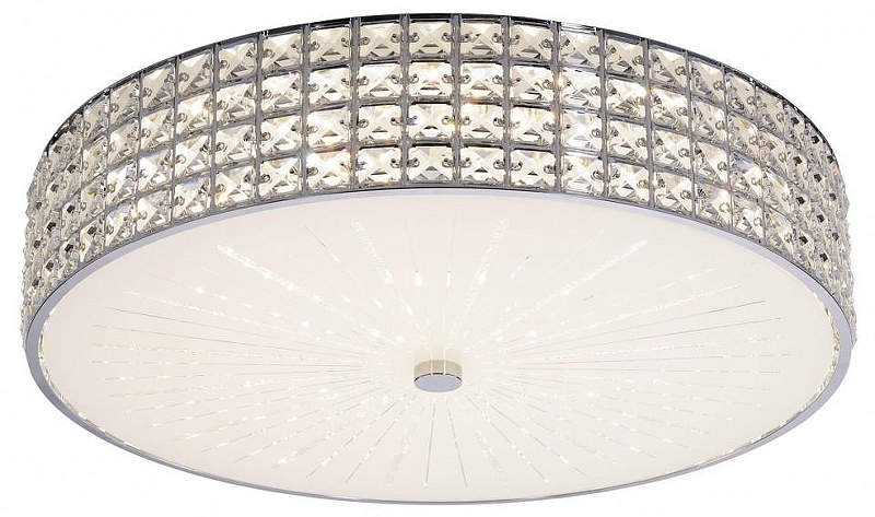 Накладной светильник Citilux Портал CL32418G1 цвет плафона/подвески Прозрачный, цвет арматуры Хром