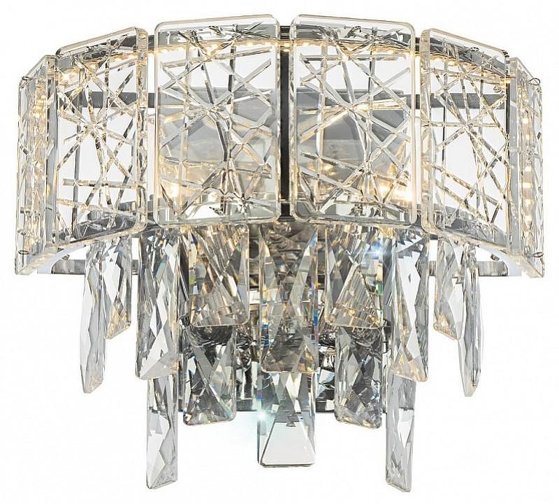 Накладной светильник Citilux Sagrada CL317321 цвет плафона/подвески Прозрачный, цвет арматуры Хром