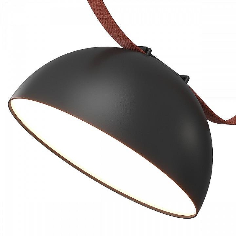 Накладной светильник Denkirs Belty Flow DK5660-BK цвет плафона/подвески Черный, цвет арматуры Черный