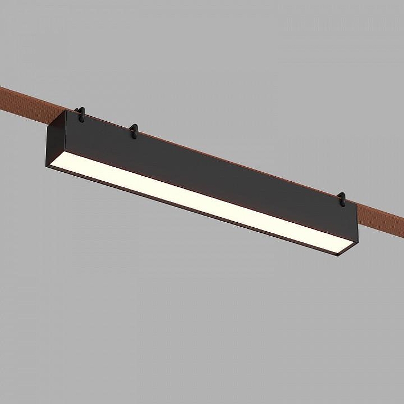 Накладной светильник Denkirs Belty Linear DK5674-BK цвет плафона/подвески Черный, цвет арматуры Черный