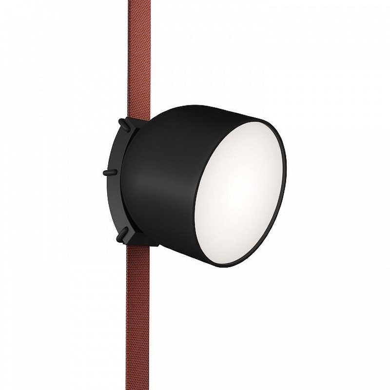 Накладной светильник Denkirs BELTY SPOT DK5542-BK цвет плафона/подвески Черный, цвет арматуры Черный