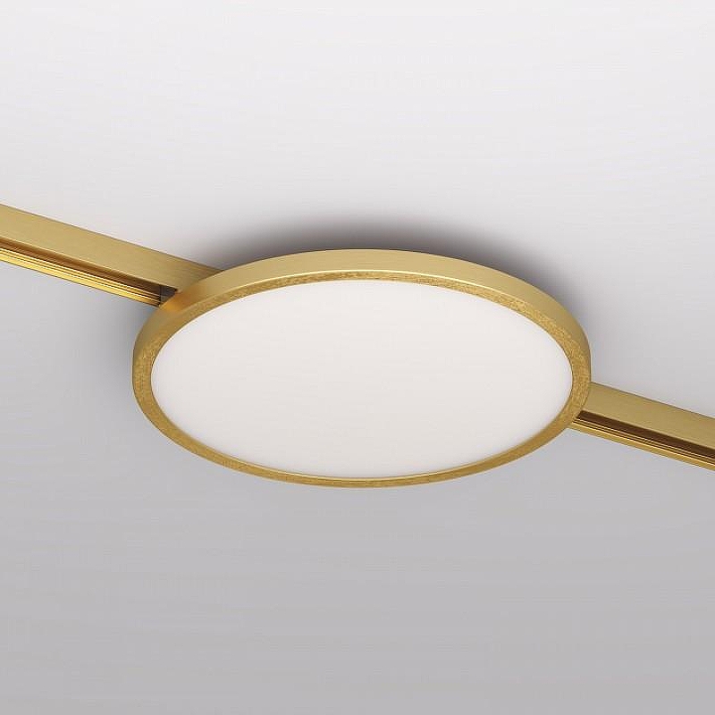Накладной светильник Denkirs SHINE FLOW DK5763-SB цвет плафона/подвески Латунь, цвет арматуры Латунь