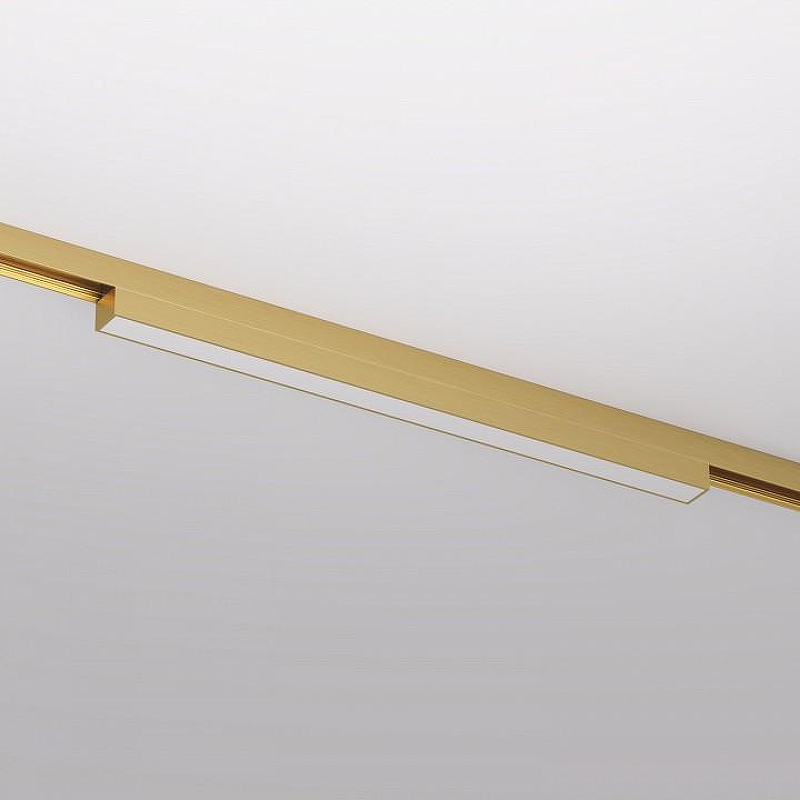 Накладной светильник Denkirs SHINE LINEAR DK5751-SB цвет плафона/подвески Латунь, цвет арматуры Латунь