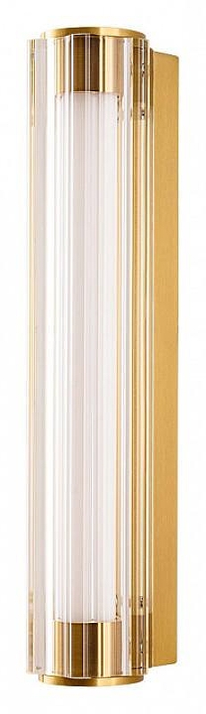 Накладной светильник Divinare Pastel 1711/17 AP-5 цвет плафона/подвески Прозрачный, цвет арматуры Латунь