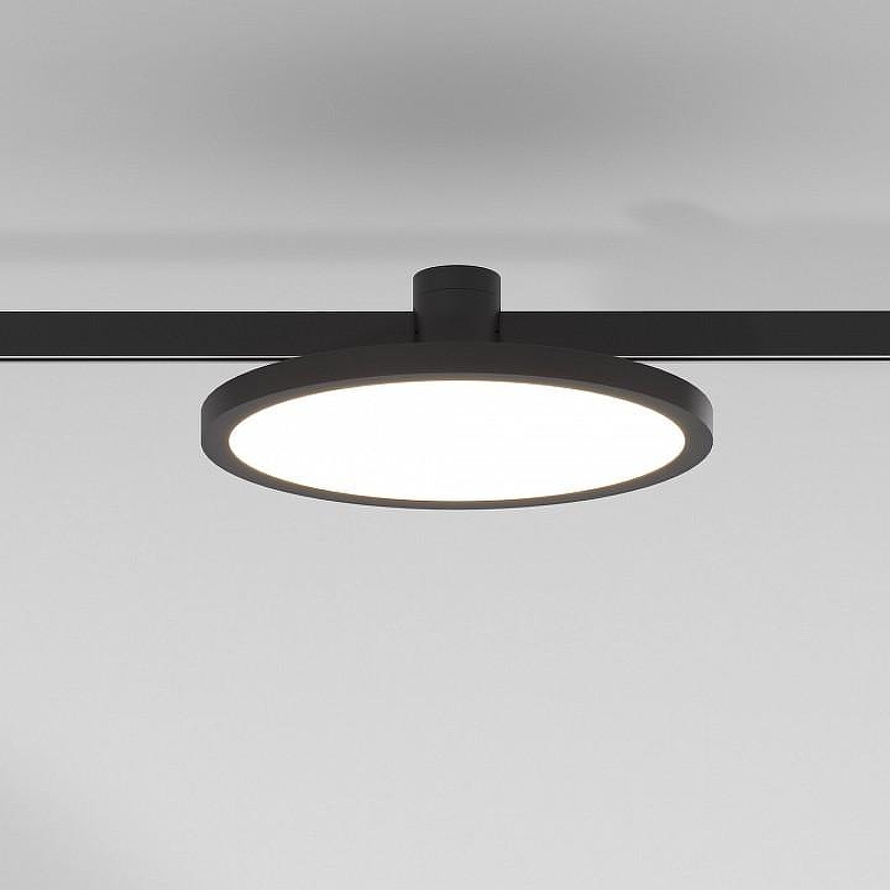 Накладной светильник Elektrostandard Esthetic Magnetic a065426 цвет плафона/подвески Белый, Черный, цвет арматуры Черный