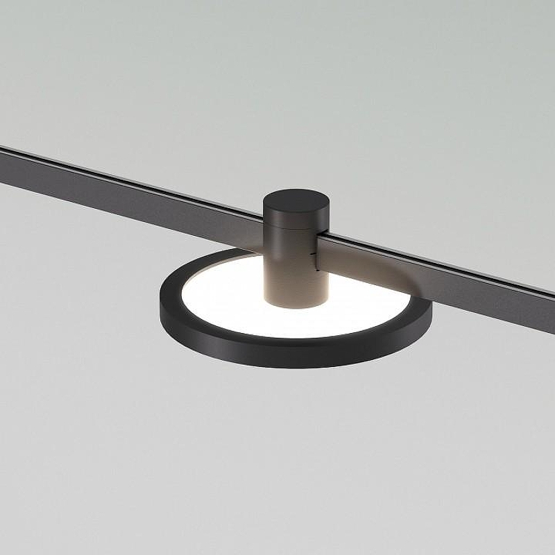 Накладной светильник Elektrostandard Esthetic Magnetic a065425 цвет плафона/подвески Белый, Черный, цвет арматуры Черный