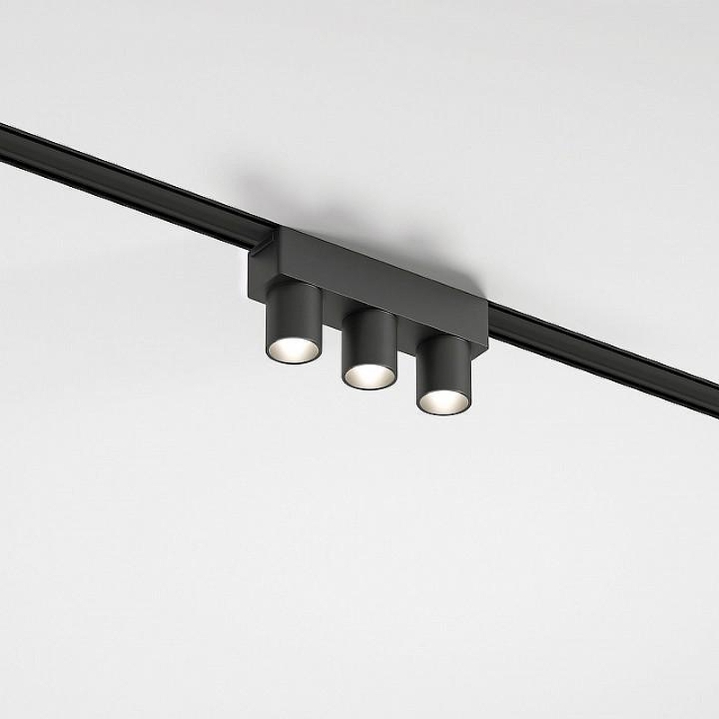 Накладной светильник Elektrostandard Flat Magnetic a063711 цвет плафона/подвески Черный, цвет арматуры Черный