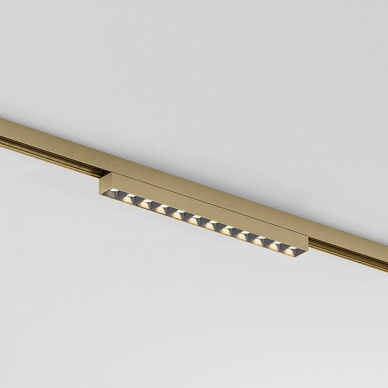 Накладной светильник Elektrostandard Line Magnetic a069636 цвет плафона/подвески Латунь, цвет арматуры Латунь