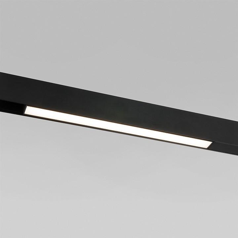 Накладной светильник Elektrostandard Slim Magnetic a057188 цвет плафона/подвески Черный, цвет арматуры Черный