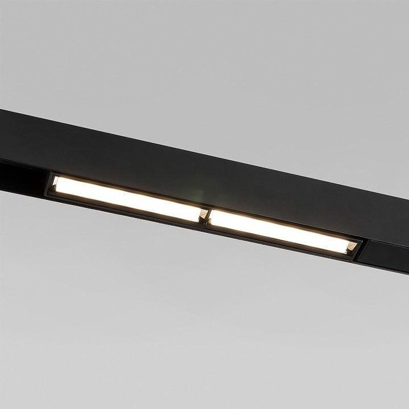 Накладной светильник Elektrostandard Slim Magnetic a057196 цвет плафона/подвески Черный, цвет арматуры Черный