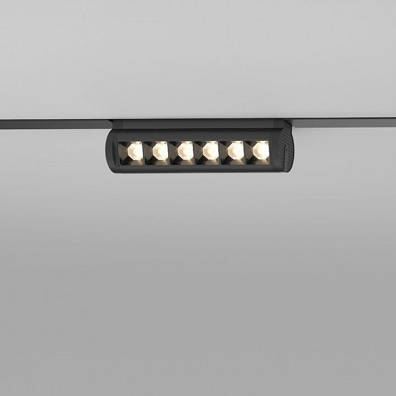 Накладной светильник Elektrostandard Slim Magnetic a062994 цвет плафона/подвески Черный, цвет арматуры Черный