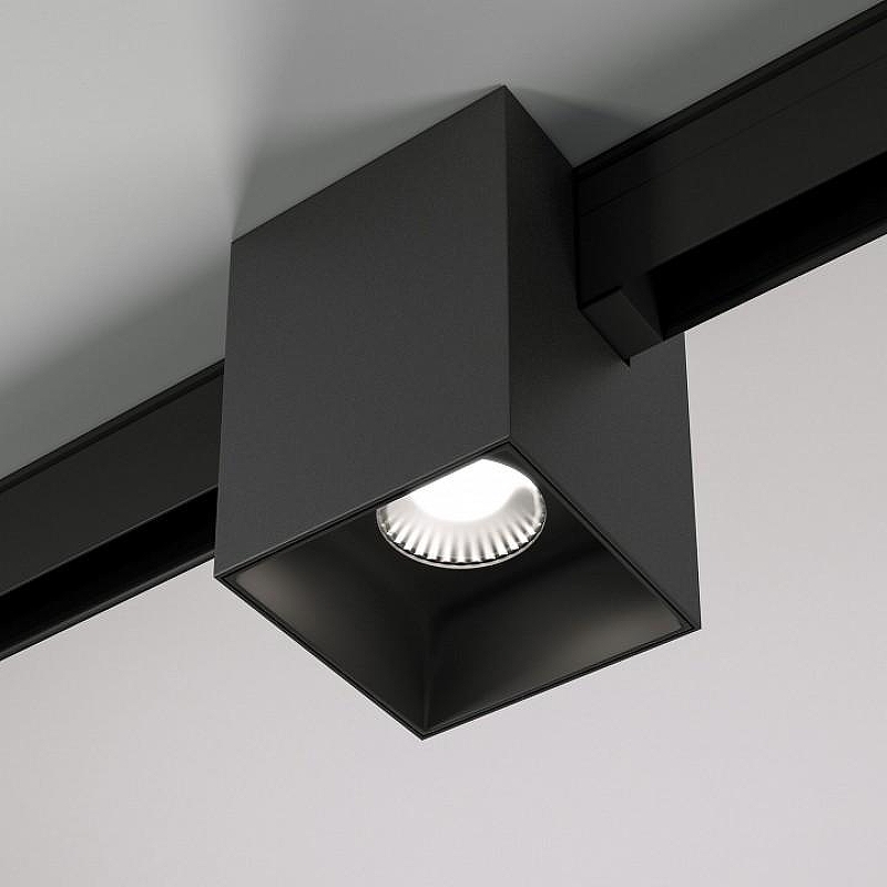 Накладной светильник Elektrostandard Slim Magnetic a063498 цвет плафона/подвески Черный, цвет арматуры Черный