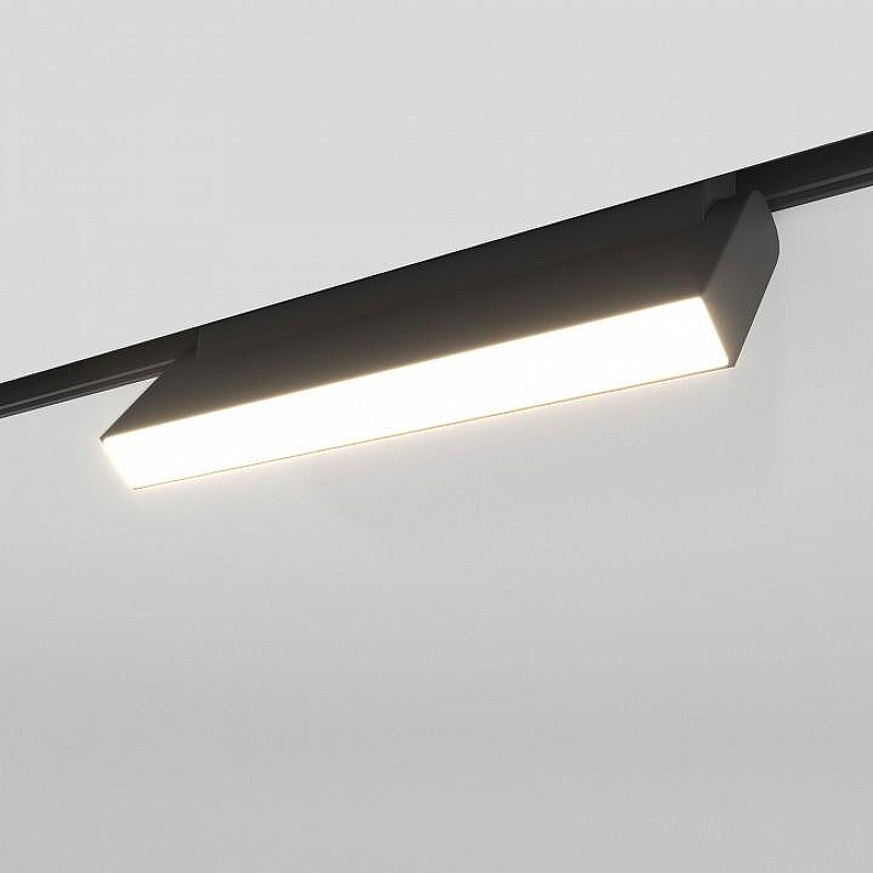 Накладной светильник Elektrostandard Slim Magnetic a063543 цвет плафона/подвески Черный, цвет арматуры Черный